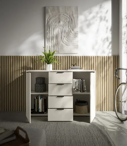 Kommode - B ca. 135 cm, Kaschmir