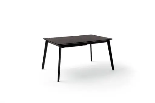 Esstisch - LB ca. 140x90 cm, Schwarz