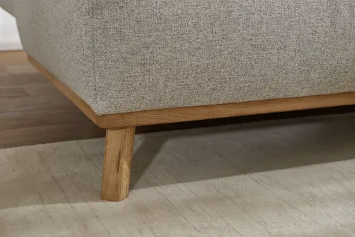 Querschläfer EM Korsika - 2-Sitzer mit Schlaffunktion inkl. Bettkasten, Stoff, Beige