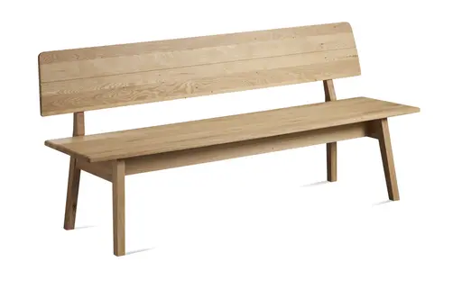 Holzbank - Breite ca. 180 cm, Asteiche massiv