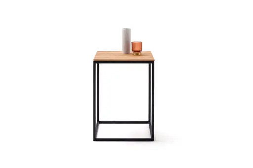 Beistelltisch Kai - LBH ca. 40x40x54 cm, Asteiche massiv