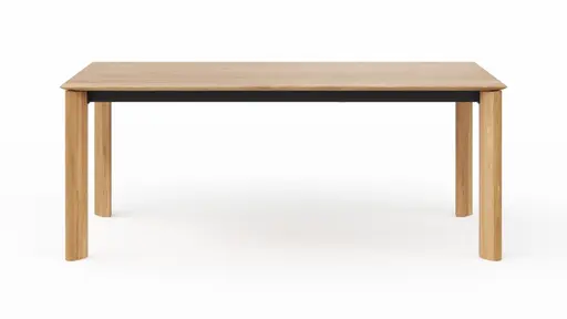 Esstisch Hillsboro - ausziehbar, LB ca. 200x95 cm, Wildeiche massiv