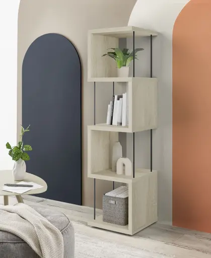 Regal - B ca. 33 cm, Eiche sägerau