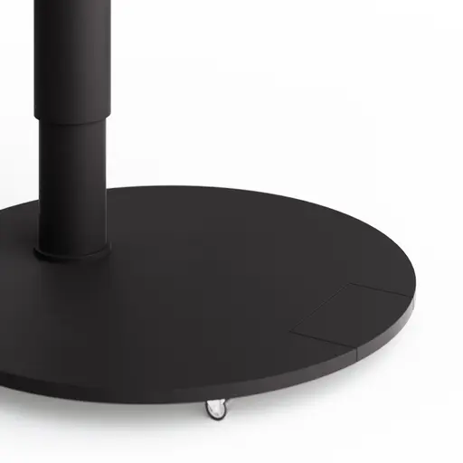 Beistelltisch Camas - LBH ca. 50x50x48 cm, Keramik schwarz