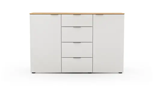 Kommode Colorado Beimöbel - BHT ca. 135x87x43 cm, Weiß