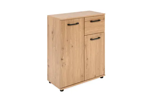 Kommode- B ca. 60 cm, Eiche Dekor