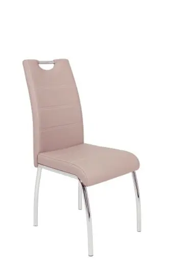 Stuhl - Kunstleder, Cappuccino