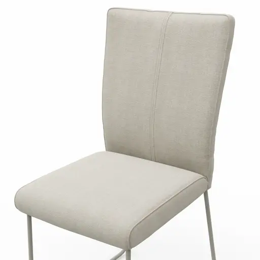 Stuhl Cosyra - Stoff, Natur