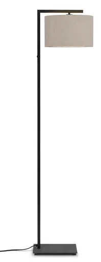 Stehleuchte - DH ca. 32x160 cm, Schwarz