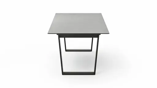 Esstisch Dinner - LB ca. 200x95 cm, Kunststoff, Hellgrau