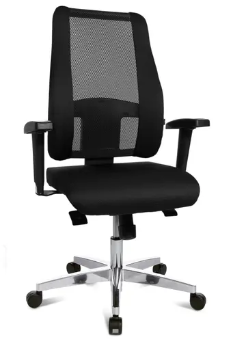 Bürodrehstuhl Sitness Lady 300 - Stoff, Schwarz