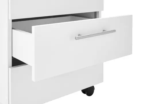 Rollcontainer - B ca. 40 cm, Weiß