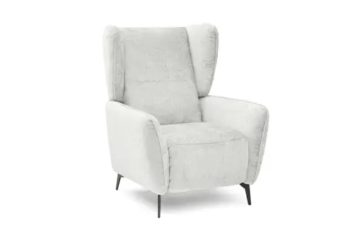 TV-Sessel - Relaxfunktion, Stoff, Hellgrau