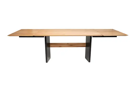 Esstisch - ausziehbar, LB ca. 180(300)x100 cm, Eiche massiv