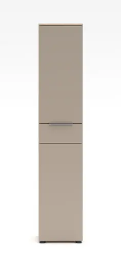 Büroschrank - B ca. 40 cm, Riva Eiche Nachbildung, Kaschmir