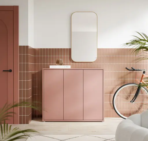 Schuhkommode FAID- Terracotta