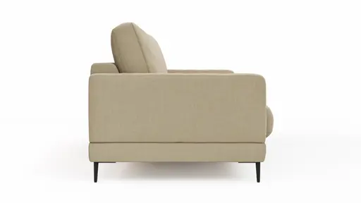 Sofa Janne - 3-Sitzer, Stoff, Sand