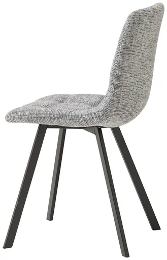 Stuhl - Stoff, Grau