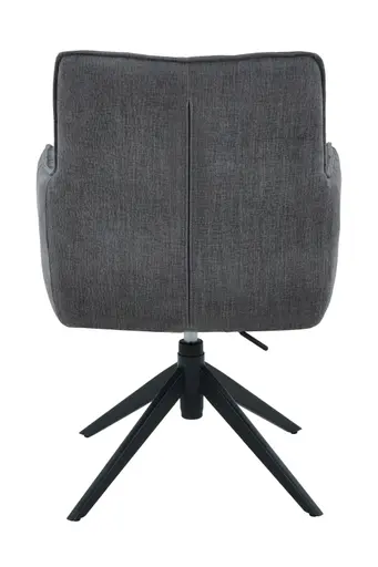 Armlehnstuhl - drehbar, höhenverstellbar, Webstoff, Anthrazit