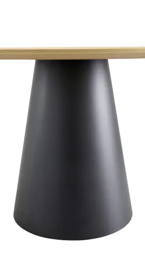 Esstisch Ose - Rund D ca. 125 cm, Wildeiche furniert