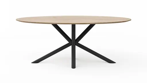 Esstisch Phoenix - LB ca. 200x110cm, Eiche, eco snow lackiert