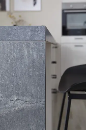 Winkelküche 51.170 GL 4 522, Muschelweiß