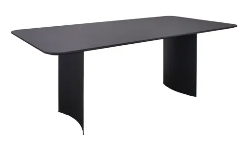 Esstisch Calvia - LB. ca. 200x100 cm, HPL, Schiefergrau