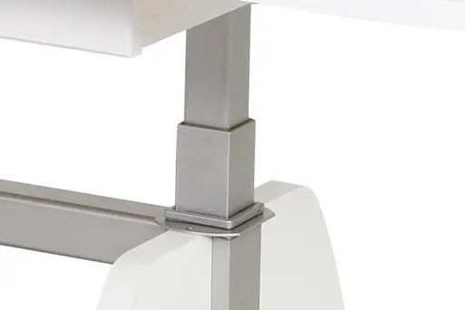 Couchtisch - ausziehbar, höhenverstellbar, LB ca. 108x67 cm, Weiß