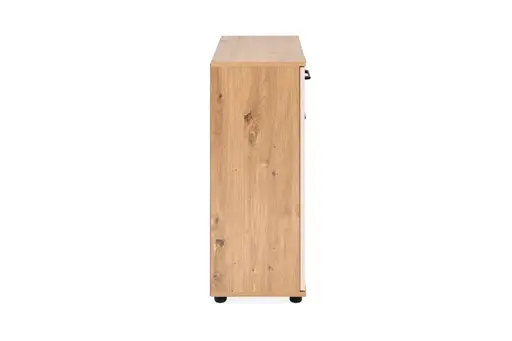 Kommode- B ca. 60 cm, Eiche Dekor, Beige