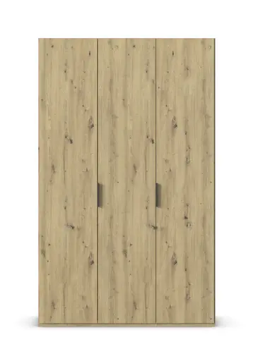 Drehtürenschrank ROVERO- B ca. 135 cm, Eiche Dekor