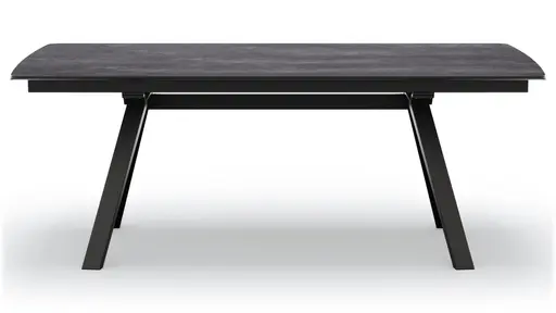 Esstisch Sedana - ausziehbar, LB ca. 200x100cm, Keramik, Schiefergrau