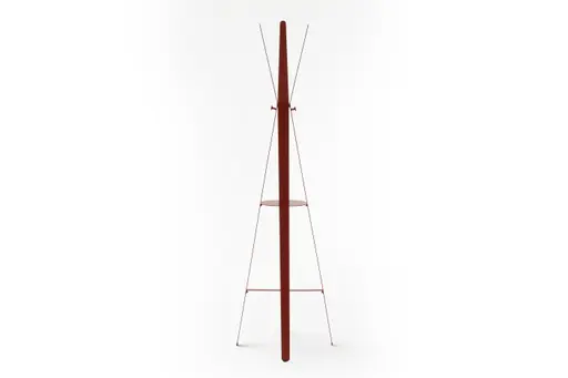 Garderobenständer Signe - Lack, Camparirot