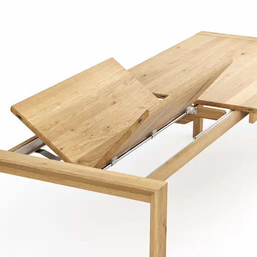 Esstisch Middleton - ausziehbar, LB ca. 160x95 cm, Asteiche massiv
