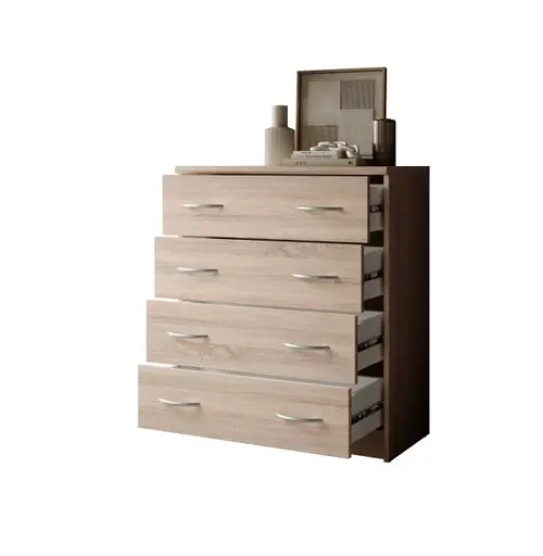 Kommode - B ca. 74 cm, Sonoma Eiche Nachbildung