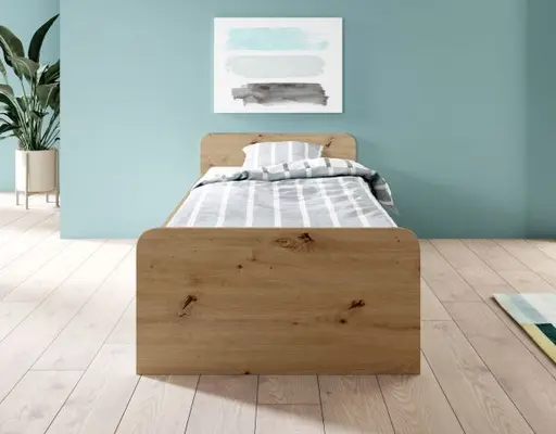 Kojenbett - Liegefläche ca. 90x200 cm, Artisan Eiche Nachbildung