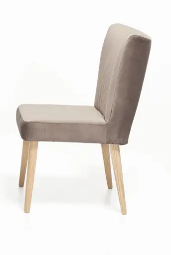 Stuhl - Stoff, Taupe