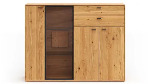 Highboard Fibra - Asteiche massiv