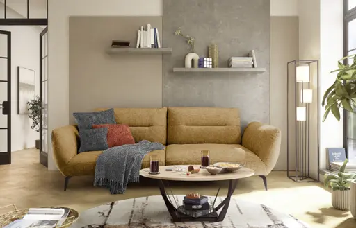 Couchtisch - LB ca. 100x60 cm, Artisan Eiche Nachbildung, Schwarz