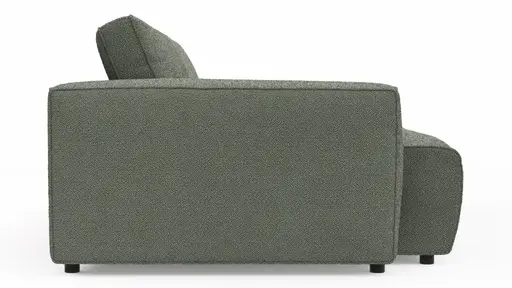 Bigsofa Lilaia - 3-Sitzer Tief, Stoff, Olivgrün