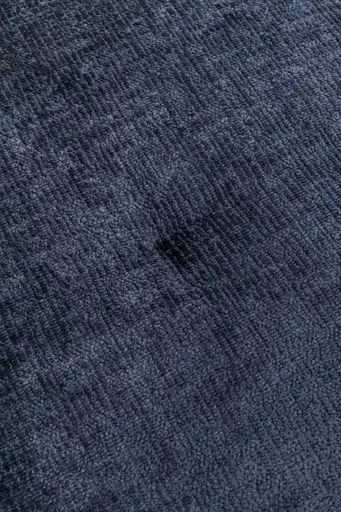 Drehstuhl- Stoff, Blau, Stahl, Schwarz, Pulverbeschichtet