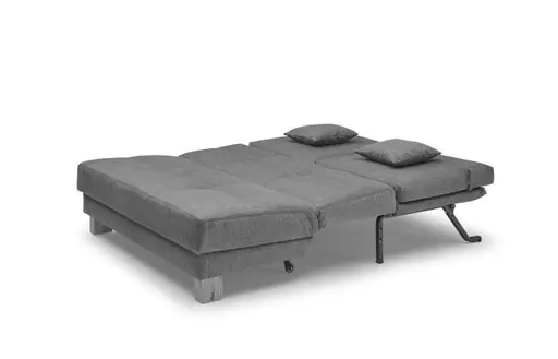 Funktionssofa EASY Optik B - 2-Sitzer, 155 cm inkl. Schlaffunktion, Stoff, Beige