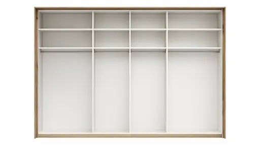 Schwebetürenschrank Viana - B ca. 308 cm, Furnier, Balkeneiche, Hellgrau