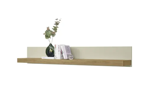Wandboard - B ca. 194 cm, Kaschmir, Stone Eiche Nachbildung