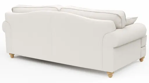 Sofa Mapleton - 3-Sitzer, Stoff, Creme