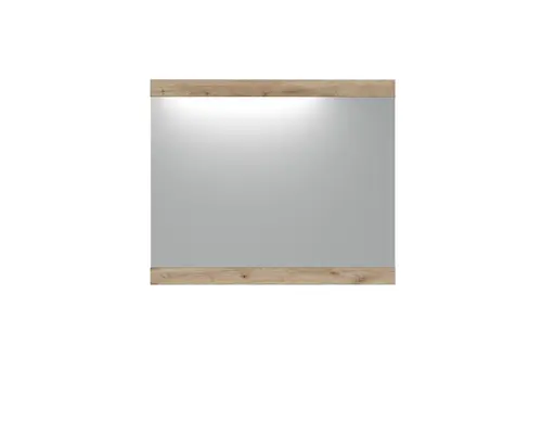 Garderobenspiegel - LB ca. 86x72 cm, Eiche Dekor