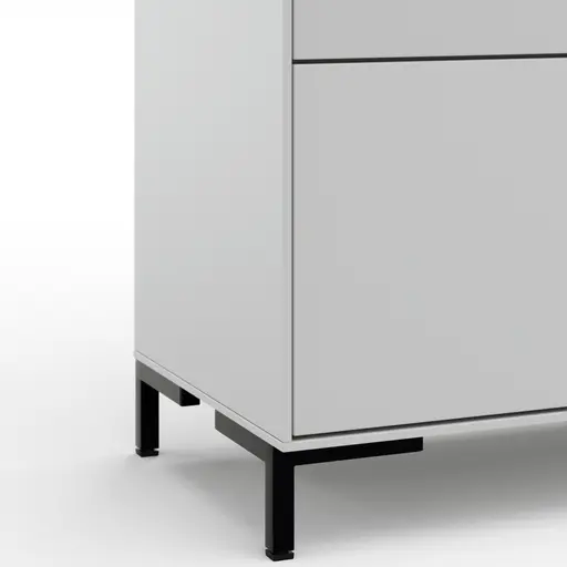 Sideboard Medio - Lack, Weiß