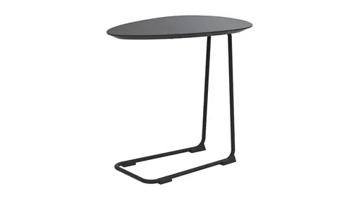 Sofatisch Fano - LBH ca. 57x39x54 cm, Fenix, Schwarz