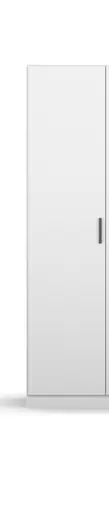 Drehtürenschrank RHONDA- B ca. 47 cm, Weiß