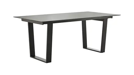 Esstisch Dinner - verlängerbar, LB ca. 180x95 cm, Kunststoff, Grau