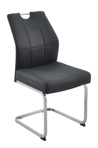 Freischwinger - Microfaser, Vintage Anthrazit